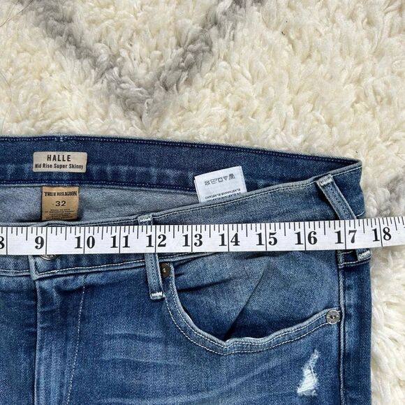 True Religion Indigo Skinny Jeans - Picture 2 of 7